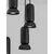 Pendul Nova Luce Parlo, 5xGU10 max. 10W, Hmax 223 cm, negru, IP20