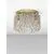 Plafoniera cristal LED Nova Luce Celysia, 34W, 3500K, D50 cm, auriu, dimabil Triac
