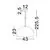 Pendul Nova Luce Davo, 1xE27 max. 12W, D43 cm, Hmax 225 cm, stone red