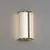 Aplica LED ACB Diva, 12W, 2700K-3000K, auriu mat, IP44