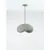 Pendul Nova Luce Bambel, 1xE27 max. 12W, 40x32 cm, Hmax 221 cm, gri