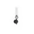 Aplica Nova Luce Filomena, 1xG9, gri, opal, negru