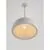 Pendul Nova Luce Davo, 1xE27 max. 12W, D43 cm, Hmax 225 cm, gri