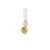 Aplica Nova Luce Filomena, 1xG9, bej, opal, auriu