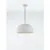 Pendul Nova Luce Davo, 1xE27 max. 12W, D43 cm, Hmax 225 cm, gri