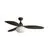Plafoniera cu ventilator Faro Barcelona Palma M, 1xE27, D1290 mm, H412 mm, dark brown, 6 viteze, telecomanda, IP44