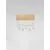 Aplica LED Nova Luce Crista, 15W, 3500K, 742 lumeni, L300 mm, H280 mm, auriu, dimabil Triac
