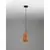 Pendul Nova Luce Theros, 1xE27, D150 mm, Hmax 1700 mm, terracotta, negru