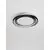 Plafoniera LED Nova Luce Arbor, 27W, 3000K, 810 lumeni, D440 mm, negru, dimabil Triac