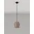 Pendul Nova Luce Omio, 1xE27 max. 12W,  D200 mm, Hmax 2000 mm,  rosu, negru, IP55