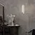Pendul LED Ideal Lux Dorica, 27W, 3000K, 1560 lumeni, D95 mm, Hmax 2490 mm, alb, dimabil Dali Push