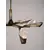Lustra LED Nova Luce Greta, 34W, 3000K, L1380 mm, H1450 mm, alama antica, dimabil Triac