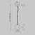 Pendul Maytoni Basic Texture 1xGU10 max 50W, D120, Hmax 3136 mm, maro, negru