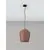 Pendul Nova Luce Omio, 1xE27 max.12W,  D290 mm, Hmax 2000 mm, rosu, negru, IP55