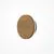 Aplica LED Maytoni Basic Texture, 5W, 3000K, 345 lumeni, D150 mm, H150 mm, maro, negru