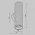 Aplica Maytoni Artisan, 2xGU10 max. 10W, H200 mm, auriu