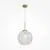 Pendul LED Maytoni Cometa, 12W, 3000K, 750 lumeni, D350 mm, Hmax 2570 mm, auriu