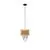 Pendul Nova Luce Rilva, 1xE14 max. 5W, D240 mm, Hmax 1670 mm, auriu, negru