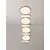Pendul LED Nova Luce Vea, 47W, CCT switch 2700K-3000K, 2374 lumeni, L1300 mm, Hmax 2280 mm, champagne, dimabil Triac