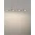 Pendul LED Nova Luce Vea, 47W, CCT switch 2700K-3000K, 2374 lumeni, L1300 mm, Hmax 2280 mm, champagne, dimabil Triac