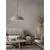 Pendul Nova Luce Ammos, 1xE27 max. 12W, D500 mm, Hmax 2000 mm, gri