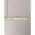 Pendul LED Nova Luce Valley, 33W, 3000K, 1980 lumeni, L1210 mm, Hmax 1800 mm, negru, dimabil Triac