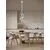Pendul Nova Luce Meline, 6xE14 max. 5W, D330 mm, Hmax 3150 mm, albastru, verde, roz, violet, galben, mocha