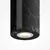 Pendul LED Maytoni Basic Texture, 5W, 3000K, 439 lumeni, D60 mm, Hmax 3425 mm, negru