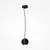 Pendul Maytoni Basic Texture 1xGU10 max 50W, D120, Hmax 3136 mm, negru