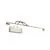 Aplica LED Maytoni Finelli, 12W, 3000K, 800 lumeni, L550 mm, alb, bronz, IP20
