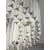 Pendul LED Nova Luce Nol, 49W, 3000K, 3185 lumeni, D680 mm, Hmax 1800 mm, alama, dimabil Triac