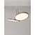Pendul LED Nova Luce Vea, 14W, CCT switch 2700K-3000K, 867 lumeni, D325 mm, Hmax 2265 mm, champagne, dimabil Triac