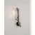Aplica LED Nova Luce Greta, 6W, 3000K, H430 mm, alama antica