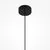 Pendul Maytoni Cambio, 1xE27 max. 60W, D350 mm, Hmax 3570 mm, gri, negru