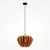 Pendul Maytoni Cambio, 1xE27 max. 60W, D475 mm, Hmax 3400 mm, maro, negru