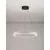 Pendul LED Nova Luce Valley, 30W, 3000K, 1950 lumeni, D655 mm, Hmax 1800 mm, negru, dimabil Triac