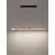 Pendul LED Nova Luce Valley, 33W, 3000K, 1980 lumeni, L1210 mm, Hmax 1800 mm, negru, dimabil Triac