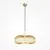 Pendul LED Maytoni Levitation, 20W, 3000K, 500 lumeni, D500, Hmax 3370 mm, alama