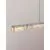 Pendul LED Nova Luce Valley, 33W, 3000K, 1980 lumeni, L1210 mm, Hmax 1800 mm, negru, dimabil Triac