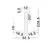 Pendul LED Nova Luce Vea, 14W, CCT switch 2700K-3000K, 867 lumeni, D325 mm, Hmax 2265 mm, champagne, dimabil Triac