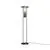Lampadar LED Maytoni Ikebana, 24W, 3000K, 1300 lumeni, H1250 mm, negru, dimabil switch