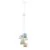 Pendul Nova Luce Meline, 6xE14 max. 5W, D330 mm, Hmax 3150 mm, albastru, verde, roz, violet, galben, mocha