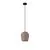 Pendul Nova Luce Omio, 1xE27 max. 12W,  D200 mm, Hmax 2000 mm,  rosu, negru, IP55