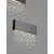 Pendul LED Nova Luce Crista, 84W, 3500K, 4175 lumeni, L1000 mm, Hmax 1500 mm, negru, dimabil Triac