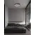 Plafoniera LED Nova Luce Arbor, 27W, 3000K, 810 lumeni, D440 mm, negru, dimabil Triac