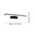 Aplica LED Eglo Pandella 1, 7.4W, 4000K, 900 lumeni, L400 mm, alb, negru, IP44