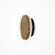 Aplica LED Maytoni Basic Texture, 5W, 3000K, 345 lumeni, D150 mm, H150 mm, maro, negru