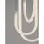 Pendul LED Nova Luce Topaz, 40W, 3000K, 2800 lumeni, D410 mm, Hmax 1250 mm, negru, dimabil Triac