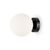 Aplica Maytoni Basic form, 1xE14 max. 40W, D150 mm, alb, negru