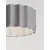 Pendul Nova Luce Alve, 1xE27 max. 12W, L455 mm, Hmax 2000 mm, alb, gri, IP20